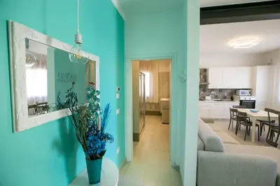 Cucina o angolo cottura di Casa Nives