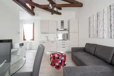 Cucina o angolo cottura di Apartments in San Marco with Canal View by Wonderful Italy