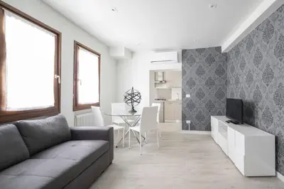 TV o dispositivi per l'intrattenimento presso Apartments in San Marco with Canal View by Wonderful Italy