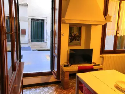 TV o dispositivi per l'intrattenimento presso APPARTAMENTO Ruga Giuffa