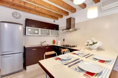 Cucina o angolo cottura di Little Canal 14