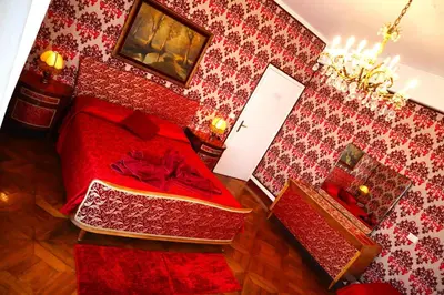 Area soggiorno di Venice Rainbow Apartment San Marco