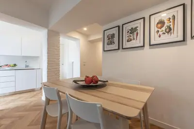 Cucina o angolo cottura di La Bricola Terrace Apartment