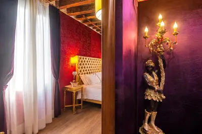 Letto o letti in una camera di Ca' Maria Callas