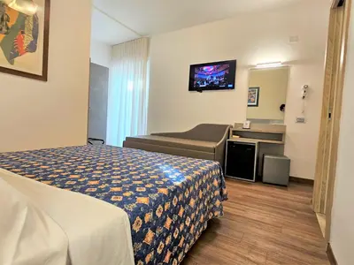 TV o dispositivi per l'intrattenimento presso Hotel Ornella