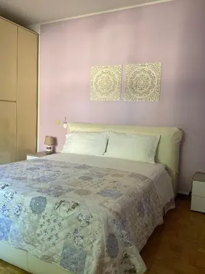 Letto o letti in una camera di CASA FEDERICA