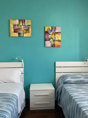 Letto o letti in una camera di CASA FEDERICA 2