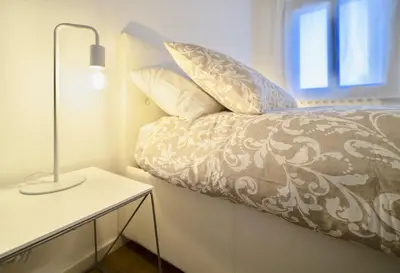Letto o letti in una camera di New apartment in Murano the amazing glass island