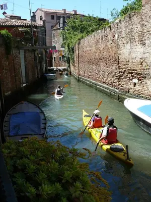 Vista sul fiume nelle vicinanze dell'appartamento