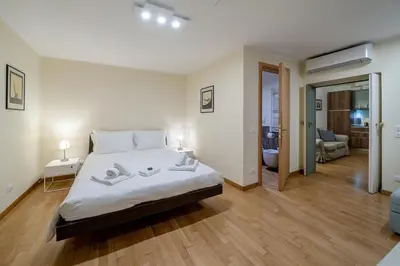 Letto o letti in una camera di Mezzanino 4438