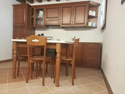 Cucina o angolo cottura di Corte dei Bari