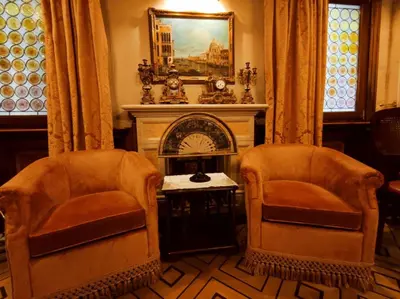 Area soggiorno di Bellevue Luxury Rooms - San Marco Luxury