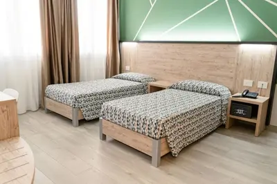 Letto o letti in una camera di Maritan Hotel & Spa