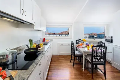 Cucina o angolo cottura di Ca' Cerchieri Terrace - Dimora Italia -