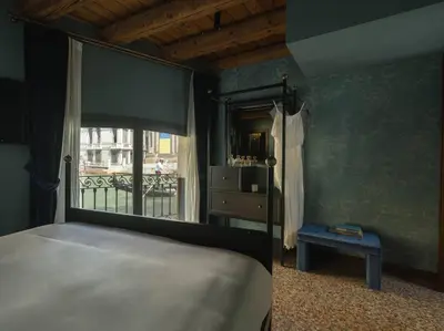 Letto o letti in una camera di Madama Garden Retreat