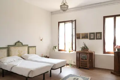 Letto o letti in una camera di Fiori&vigne di Cecilia Marcon