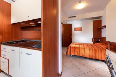 Cucina o angolo cottura di Hotel Sheila