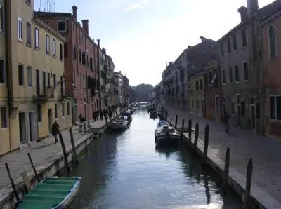Vista sul fiume nelle vicinanze dell'appartamento