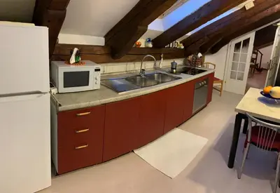 Cucina o angolo cottura di Casa Jaqueline ( Attico )