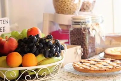 Cibo presso il bed & breakfast o nelle vicinanze