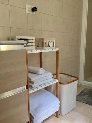Letto o letti in una camera di Ca’ Braga Biennale