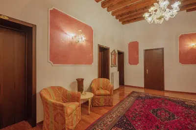 Area soggiorno di Hotel al Sotoportego