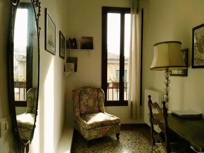 Area soggiorno di Ponte San Lorenzo apartment