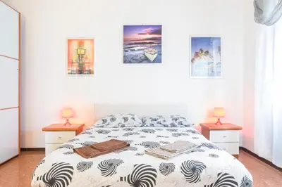 Letto o letti in una camera di Nice cozy apartment in the mainland of Venice