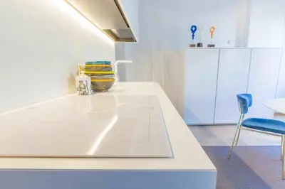 Planimetria di CA CORTE NOVA design apartment with canal view