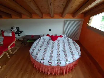 Letto o letti in una camera di Casa Dolce Casa