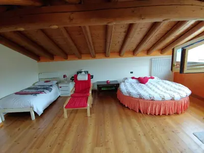 Letto o letti in una camera di Casa Dolce Casa