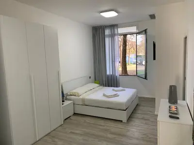 Letto o letti in una camera di Appartamento La Bottega