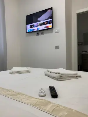 TV o dispositivi per l'intrattenimento presso Appartamento La Bottega