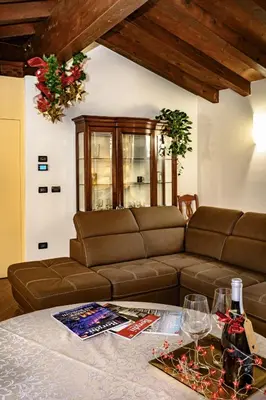 Area soggiorno di Villa Trevisi - APARTMENT-free parking