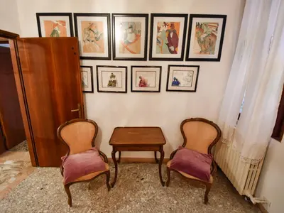 Area soggiorno di Apartment Piano Nobile by Interhome
