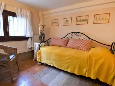 Letto o letti in una camera di Apartment Casa San Vio by Interhome