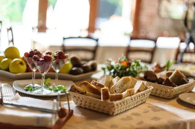 Cibo presso l'agriturismo o nelle vicinanze