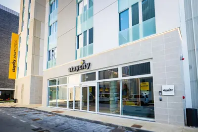 Edificio in cui si trova l'aparthotel