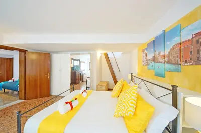 Letto o letti in una camera di Best Venice Terrace