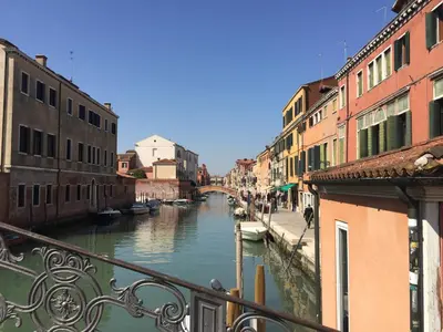 Vista sul fiume nelle vicinanze dell'appartamento