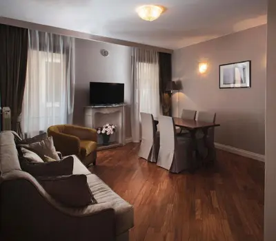 TV o dispositivi per l'intrattenimento presso Residenza Ducato Corte Contarina