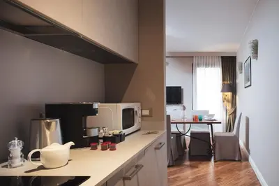 Set per la preparazione di tè e caffè presso Residenza Ducato Corte Contarina