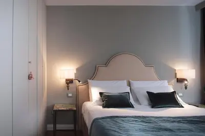 Letto o letti in una camera di Residenza Ducato Corte Contarina
