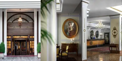 Hall o reception di Abano Grand Hotel