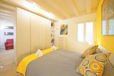 Letto o letti in una camera di DolceVita Apartments N 443