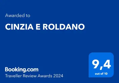 Certificato, attestato, insegna o altro documento esposto da CINZIA E ROLDANO