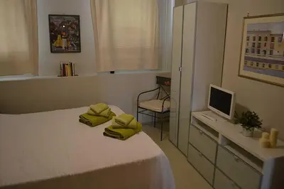 Letto o letti in una camera di La Salvia e Il Lampone