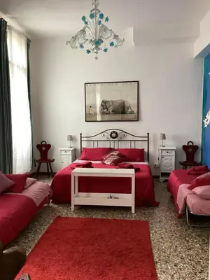 Letto o letti in una camera di Venezia Naturalmente