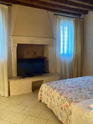 Letto o letti in una camera di Agriturismo San Michele
