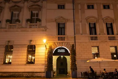 Facciata o entrata di Palazzo Scamozzi